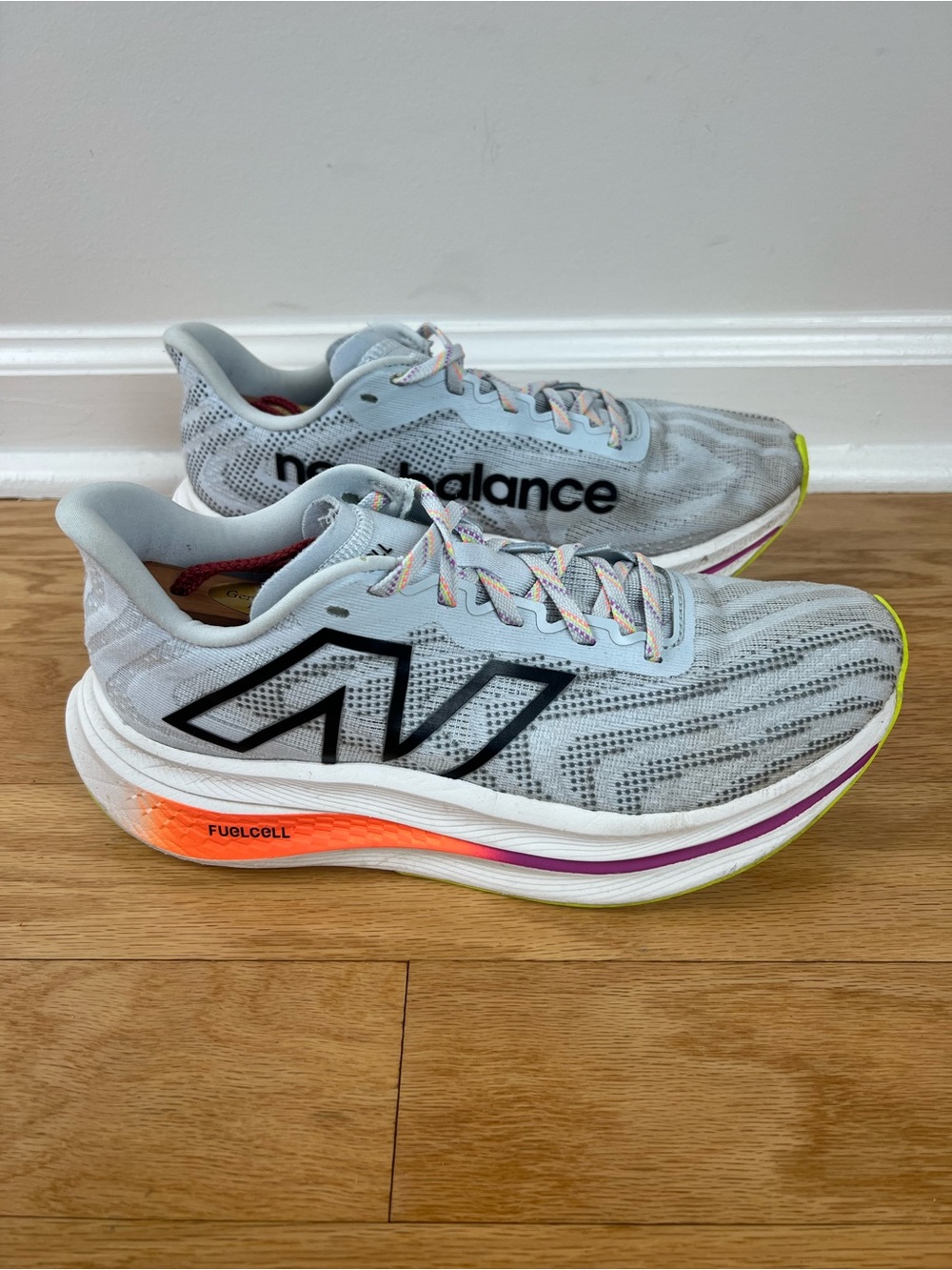 New Balance FuelCell SuperComp Trainer v2 Ice Blue W 10.5 M 9